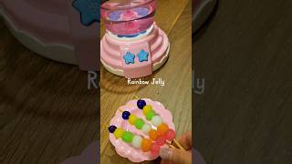 Rainbow Jelly Aqua magic jelly cooking pot aquajelly aquamagic [upl. by Oliy]