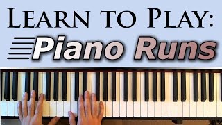 Learn to Play Fast Piano Runs Fills [upl. by Pembroke]