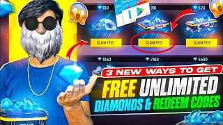 FREE FIRE UNLIMITED REDEEM CODE TRICK 🤑 EARN ₹1000 DAY🤯  FREE FIRE REDEEM CODE freefire [upl. by Ymirej727]