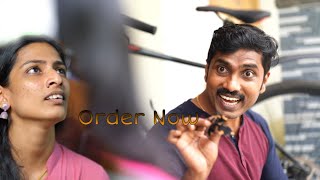 Order Now  Pramod  Priya  Arun Arthunkal  Uppu  Comedy [upl. by Hannaoj]