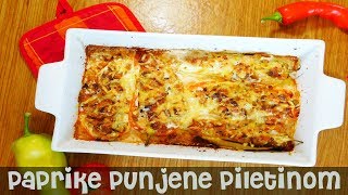 Paprike punjene piletinom  Recept [upl. by Trici]