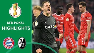 LASTMINUTE Penalty shocked Bayern  FC Bayern München vs SC Freiburg 12  Highlights  DFBPokal [upl. by Bili]