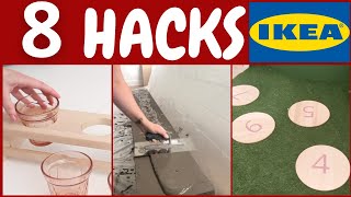 IKEA 8 HACKS QUE PARECEN CAROS DIY IKEA GENIUS HACKSikeahack [upl. by Anaeerb]