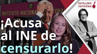 AstilleroInforma  Ordenan retirar partes de entrevista con Afinogenova AMLO recurrirá a tribunal [upl. by Erdnua]