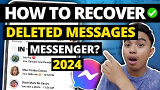 HOW TO RECOVER DELETED MESSAGES ON MESSENGER PAANO MARECOVER ANG DELETED MESSAGES SA MESSENGER [upl. by Tandi]