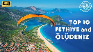 10 BEST THINGS TO DO IN OLUDENIZ AND FETHIYE IN TURKEYDONT MISS THESE [upl. by Nnazil79]