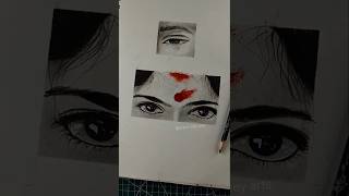 Charcoal Drawing EYE 👀 ll Eye drawing 😲eye eyedrawing charcoaldrawing shorts drawing charcoal [upl. by Enaz]