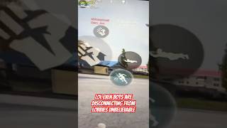 EVEN BOTS ARE DISCONNECTING FROM GAME fixitnow callofduty warzonemobile cod shorts [upl. by Akemyt366]