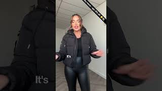 This black puffer jacket for winter from styledup is a must have fashion essential grwm fashion [upl. by Derrik]