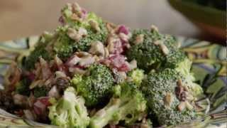 How to Make Delicious Broccoli Salad  Salad Recipe  Allrecipescom [upl. by Ahsenrac]