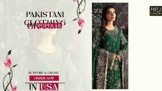 Top Popular Pakistani Clothing Brands in USA  pakistaniclothes [upl. by Cheyne]