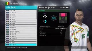 PES 2018 SENEGAL  WORLD CUP 2018 [upl. by Archy465]