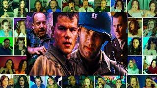 SAVING PRIVATE RYAN  MOVIE REACTION MASHUP MOVIE REACTION [upl. by Ihcas]