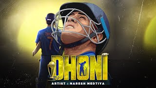 Mahendra Singh Dhoni MS Dhoni rap song  Naresh Medtiya  msdhoni dhoni hustle [upl. by Enirac]