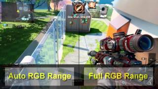 PS4 RGB Range comparison on Black Ops 3 FULL RGB IS BETTER [upl. by Pomeroy268]