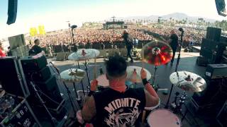 Branden Steineckert of Rancid Ruby Soho  Drum Cam [upl. by Litt803]