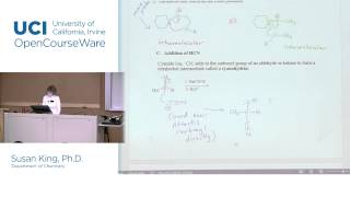 Chem 51C Organic Chemistry Lec 08 Addition of Water Alcohol amp Cyanide [upl. by Podvin623]