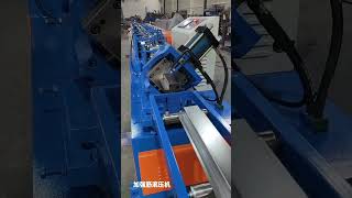 PLC Control System Grain Bin Silo Stiffener Roll Forming Machine [upl. by Selwyn]