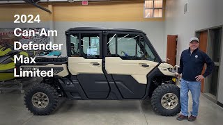 2024 Can Am Defender Max LimitedPurchase [upl. by Enoek428]