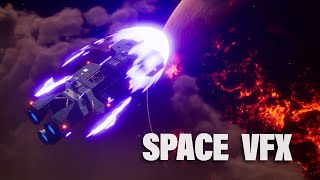 How To Make Space Effects  Unreal Engine 5 Space Game Devlog 29 [upl. by Garik]