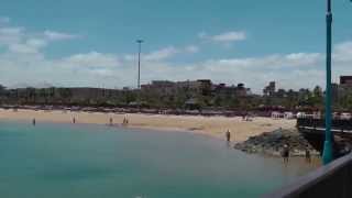 Caleta De Fuste beach in Fuerteventura [upl. by Halonna]