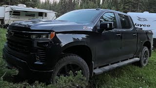 2023 SILVERADO TRAIL BOSS LZ0 30 DURAMAX DIESEL exhaust brake in action [upl. by Nnaid220]