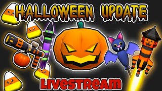 Fireworks Playground Halloween Release stream ROBLOX [upl. by Kinney]