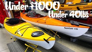 Light Weight Kayaks under 1000 and 40lbs [upl. by Enyledam775]