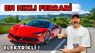 ELEKTRİKLİ FERRARI KULLANDIK 🔥1000 Beygirlik Ferrari SF90 [upl. by Buckels]