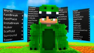 NEW 12144 Hack Client for FREE Minecraft Bedrock  For PC Mobile MCPE iOS Android Borion [upl. by Kylander284]