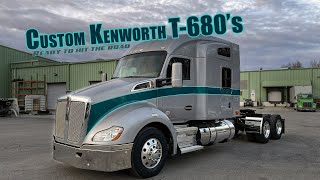 Building some custom Kenworth T680s [upl. by Nylrebma]