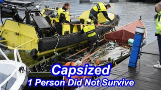 A Replica Viking ship capsized off Norway And 1 Person Did Not Survive [upl. by Nortna]