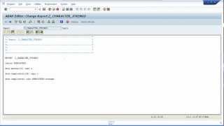 SAP ABAP Training  Character Strings  Declaring C and N fields [upl. by Malaspina]