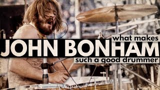 What Makes John Bonham Such a Good Drummer [upl. by Avihs90]