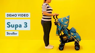 Supa 3 Stroller Demo Video [upl. by Leeth]