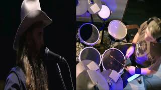 Chris Stapleton Broken Halos Drum Cover [upl. by Trow]