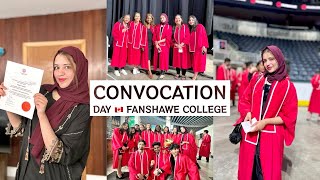 Graduation Day 🇨🇦 Fanshawe College  Alhamdulilah [upl. by Eilsehc941]