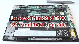 Lenovo ThinkPad T490 Laptop Upgrade with 16GB RAM and 512GB Micron M2 2280 NVMe SSD [upl. by Quin859]