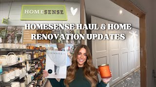 Home RENOVATION update  HUGE Homesense Haul 🏡 [upl. by Sauls]