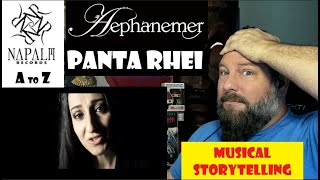 AEPHANEMER  Panta Rhei  Napalm Records OldSkuleNerd Reaction [upl. by Udela633]