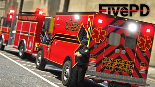 Zancudo Fire  FivePD 10 [upl. by Econah]