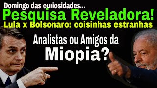 DOMINGO PESQUISA LULA X BOLSONARO FATOS INACREDITÁVEIS CRÍTICAS E AUTOCRÍTICAS MANTER SEGREDO [upl. by Gault]