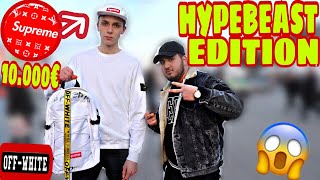 WIE VIEL IST DEIN OUTFIT WERT 😱🔥 HYPEBEAST EDITION  STREET UMFRAGE  MAHAN [upl. by Berna240]