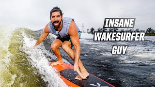 INSANE WAKESURFER GUY  SEAN SILVEIRA [upl. by Heurlin]