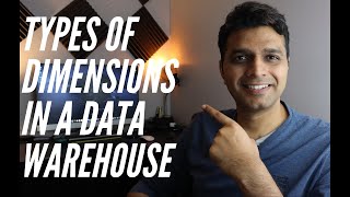 7 Different Types of Dimensions in a Data Warehouse [upl. by Clay843]