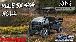 Walkaround  NEW Kawasaki Mule SX 4x4 XC LE4 2025 [upl. by Neelhtac144]