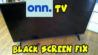 How to Fix Your OnnTV That Wont Turn On  Black Screen Problem [upl. by Mckenzie]