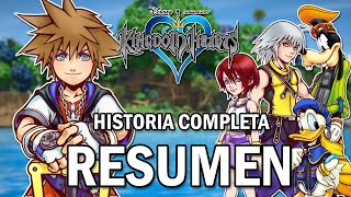 Kingdom Hearts 1  Resumen completo de su Historia [upl. by Imerej]