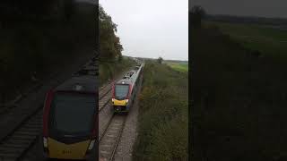 2 class 755s at chippenham junction [upl. by Ak721]