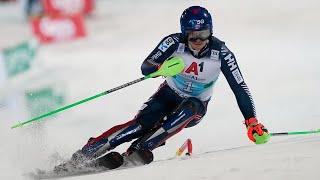 FIS Alpine Ski World Cup  Mens Slalom Run 1  Schladming AUT  2023 [upl. by Fianna345]